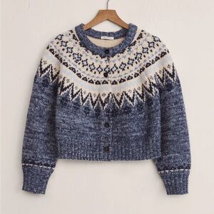 Z Supply North Sea Fair Isle Cardigan